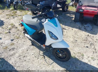 2022 PIAGGIO 1 ACTIVE Teal  Electric ZAPME1EB5N4000237 photo #1