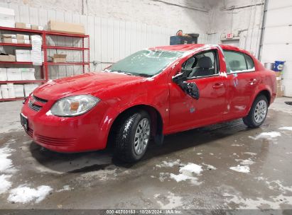 2009 CHEVROLET COBALT LS Red  Gasoline 1G1AS58HX97136249 photo #3