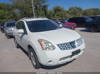 2008 NISSAN ROGUE SL White  Gasoline JN8AS58T38W303362 photo #1