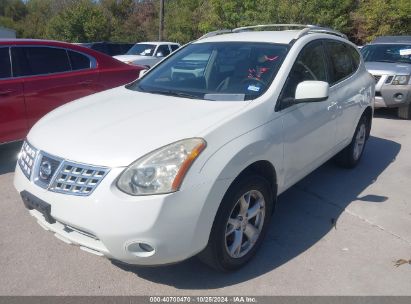 2008 NISSAN ROGUE SL White  Gasoline JN8AS58T38W303362 photo #3