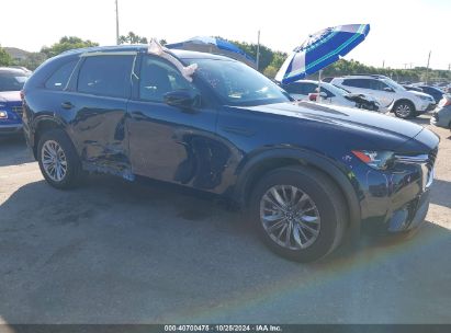 2024 MAZDA CX-90 3.3 TURBO SELECT Dark Blue  Gasoline JM3KKAHD8R1167320 photo #1