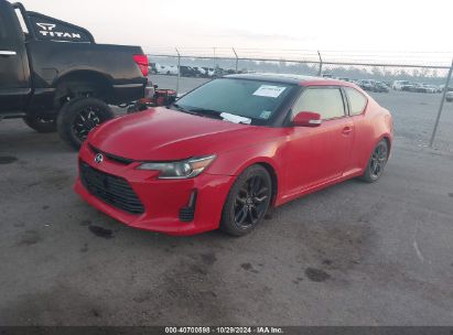 2015 SCION TC Red  Gasoline JTKJF5C73FJ002846 photo #3