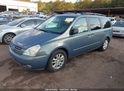 2006 KIA SEDONA EX/LX Red  Gasoline KNDMB233566059287 photo #3