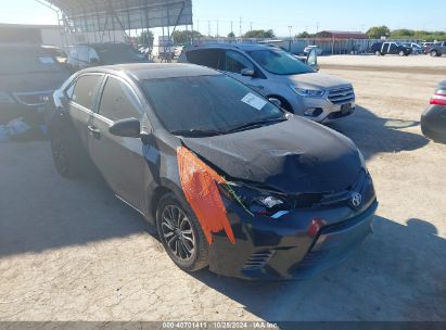 2015 TOYOTA COROLLA LE Black  Gasoline 5YFBURHE6FP299610 photo #1