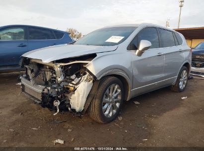 2017 BUICK ENVISION PREMIUM I Silver  Gasoline LRBFXESX1HD086824 photo #3