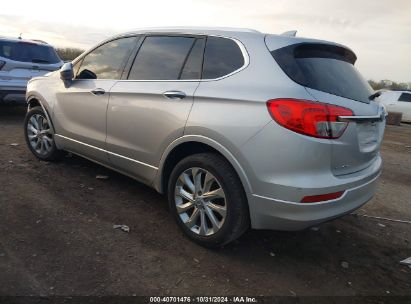 2017 BUICK ENVISION PREMIUM I Silver  Gasoline LRBFXESX1HD086824 photo #4