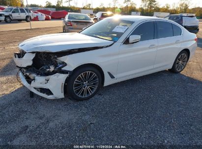 2019 BMW 540I White  Gasoline WBAJE5C53KWW14483 photo #3