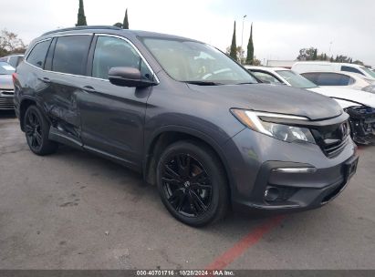 2022 HONDA PILOT 2WD SPECIAL EDITION Gray  Gasoline 5FNYF5H21NB021243 photo #1