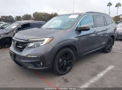 2022 HONDA PILOT 2WD SPECIAL EDITION Gray  Gasoline 5FNYF5H21NB021243 photo #3