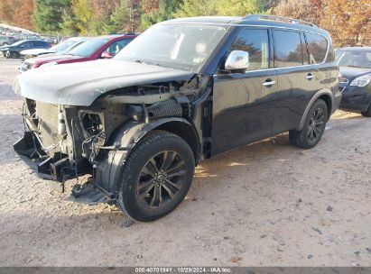 2018 NISSAN ARMADA PLATINUM Black  Gasoline JN8AY2NE4J9730542 photo #3