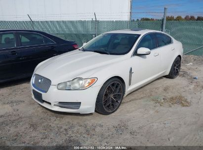 2009 JAGUAR XF PREMIUM LUXURY White  Gasoline SAJWA06B99HR26588 photo #3