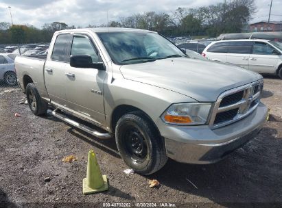 2010 DODGE RAM 1500 SLT/SPORT/TRX Silver  Gasoline 1D7RV1GP6AS234320 photo #1