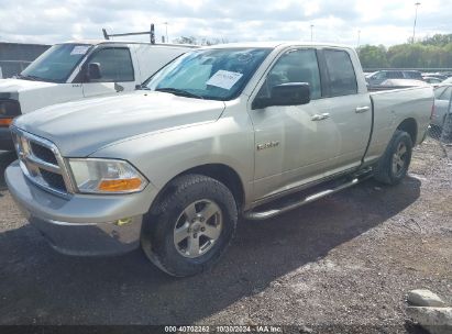 2010 DODGE RAM 1500 SLT/SPORT/TRX Silver  Gasoline 1D7RV1GP6AS234320 photo #3