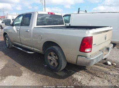 2010 DODGE RAM 1500 SLT/SPORT/TRX Silver  Gasoline 1D7RV1GP6AS234320 photo #4