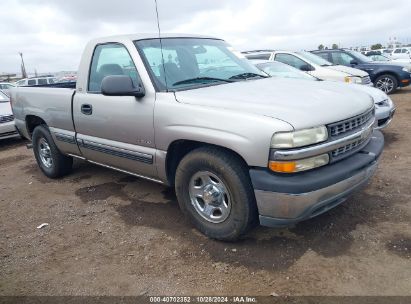 2000 CHEVROLET SILVERADO 1500 Gray  Gasoline 1GCEC14W9YZ318711 photo #1