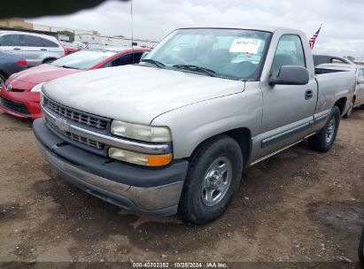 2000 CHEVROLET SILVERADO 1500 Gray  Gasoline 1GCEC14W9YZ318711 photo #3