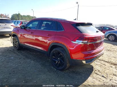 2021 VOLKSWAGEN ATLAS CROSS SPORT 3.6L V6 SE W/TECHNOLOGY Red  Gasoline 1V2JE2CA8MC241281 photo #4