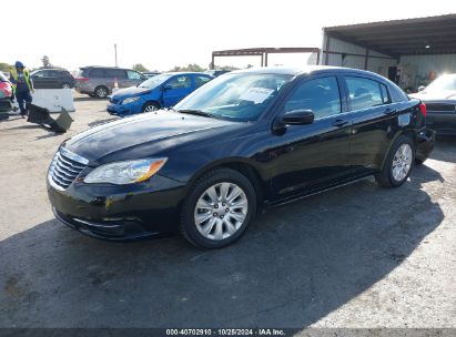 2014 CHRYSLER 200 LX Black  Gasoline 1C3CCBAB4EN212043 photo #3