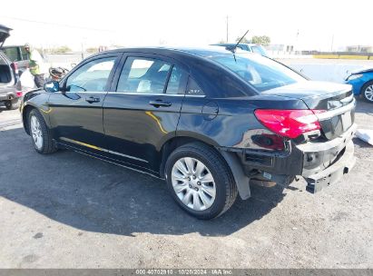 2014 CHRYSLER 200 LX Black  Gasoline 1C3CCBAB4EN212043 photo #4