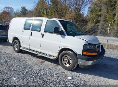 2019 GMC SAVANA 2500 WORK VAN White  Flexible Fuel 1GTW7AFG7K1269321 photo #1