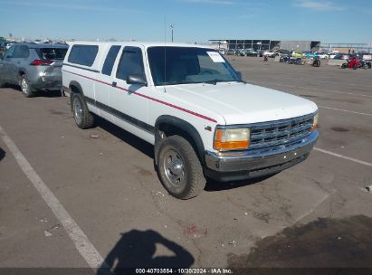 1995 DODGE DAKOTA White  Gasoline 1B7GG23Y3SS121460 photo #1