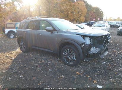 2024 NISSAN PATHFINDER SL Gray  Gasoline 5N1DR3CD5RC266788 photo #1