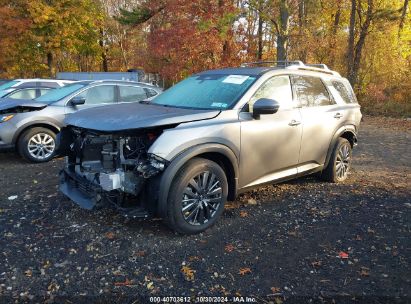 2024 NISSAN PATHFINDER SL Gray  Gasoline 5N1DR3CD5RC266788 photo #3