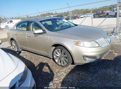 2011 LINCOLN MKS Beige  Gasoline 1LNHL9DR8BG615392 photo #1