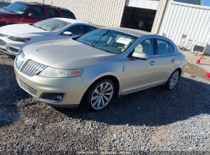 2011 LINCOLN MKS Beige  Gasoline 1LNHL9DR8BG615392 photo #3