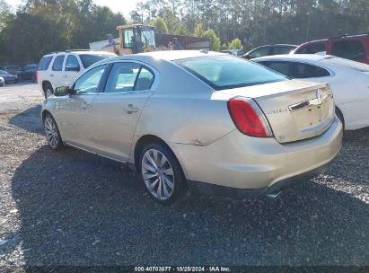 2011 LINCOLN MKS Beige  Gasoline 1LNHL9DR8BG615392 photo #4