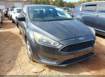 2018 FORD FOCUS S Gray  Gasoline 1FADP3E22JL202353 photo #1