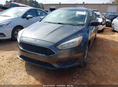 2018 FORD FOCUS S Gray  Gasoline 1FADP3E22JL202353 photo #3