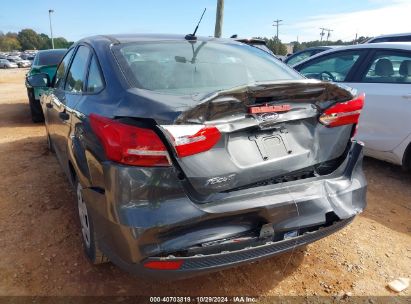 2018 FORD FOCUS S Gray  Gasoline 1FADP3E22JL202353 photo #4