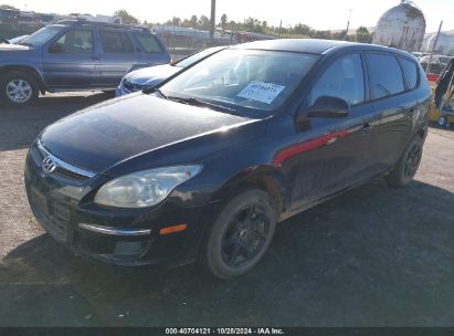 2012 HYUNDAI ELANTRA TOURING GLS Black  Gasoline KMHDB8AE0CU140353 photo #3