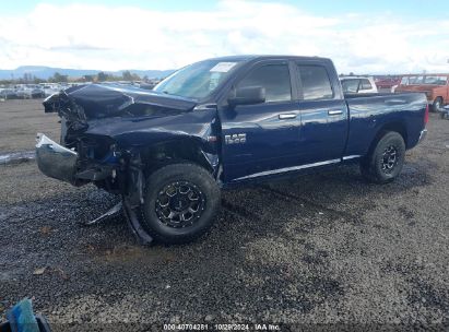 2017 RAM 1500 SLT Blue  Gasoline 1C6RR7GT0HS578774 photo #3