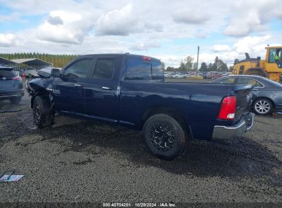 2017 RAM 1500 SLT Blue  Gasoline 1C6RR7GT0HS578774 photo #4