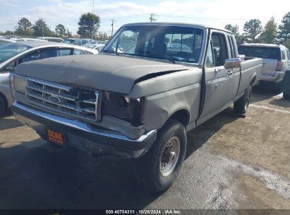 1988 FORD F250 Gray  Gasoline 1FTHX26G4JKA72923 photo #3