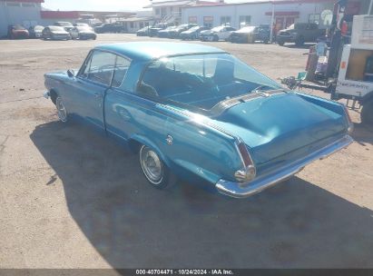 1965 PLYMOUTH BARRACUDA Blue  Other AZ363650 photo #4