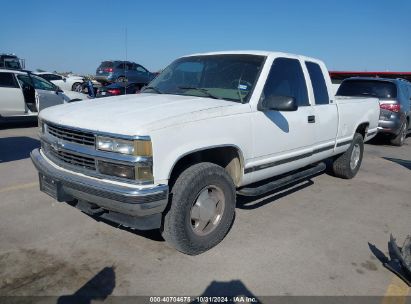 1996 CHEVROLET GMT-400 K1500 White  Gasoline 2GCEK19R2T1179870 photo #3