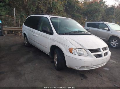 2007 DODGE GRAND CARAVAN SXT White  Gasoline 2D4GP44L97R269980 photo #1