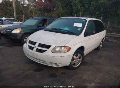 2007 DODGE GRAND CARAVAN SXT White  Gasoline 2D4GP44L97R269980 photo #3