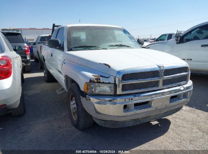 2000 DODGE RAM 2500 ST White  Gasoline 1B7KC23Z3YJ158604 photo #1