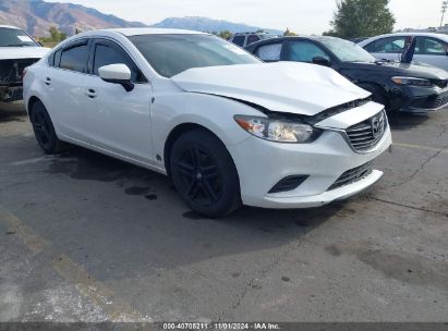 2017 MAZDA MAZDA6 TOURING White  Gasoline JM1GL1V53H1116895 photo #1