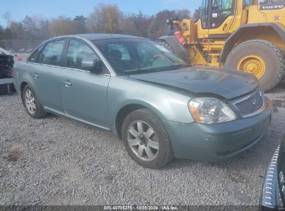 2007 FORD FIVE HUNDRED SEL Blue  Gasoline 1FAHP24137G116202 photo #1