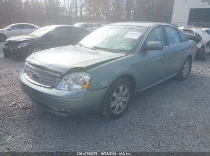 2007 FORD FIVE HUNDRED SEL Blue  Gasoline 1FAHP24137G116202 photo #3