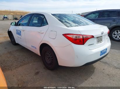 2018 TOYOTA COROLLA LE White  Gasoline 2T1BURHE2JC068342 photo #4