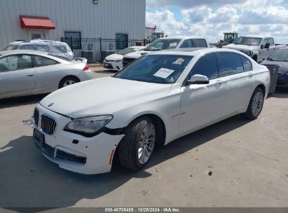 2015 BMW 750LI White  Gasoline WBAYE8C58FD781505 photo #3