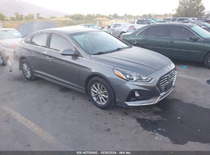 2019 HYUNDAI SONATA SE Gray  Gasoline 5NPE24AF4KH800753 photo #1