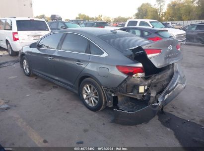 2019 HYUNDAI SONATA SE Gray  Gasoline 5NPE24AF4KH800753 photo #4