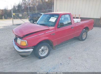 1996 FORD RANGER Red  Gasoline 1FTCR10A9TUA70949 photo #3